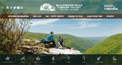 Desktop Screenshot of canaanvalley.org